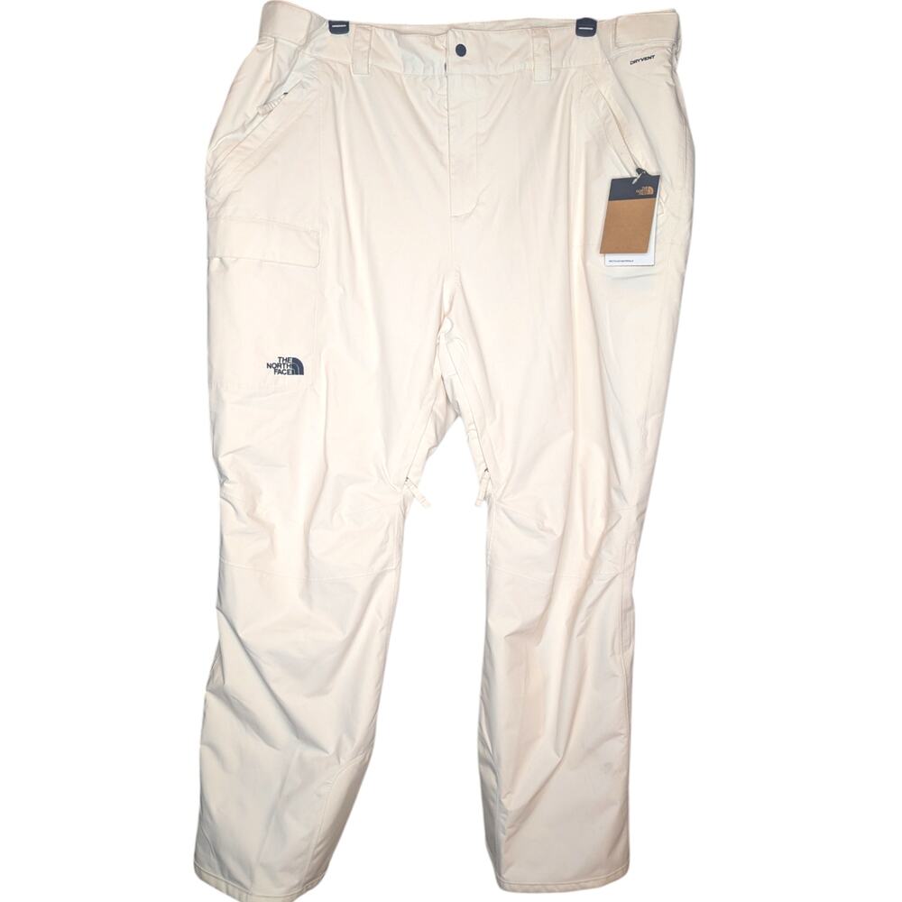 THE NORTH FACE Women's Freedom Insulated Pant Cream Sz 3X